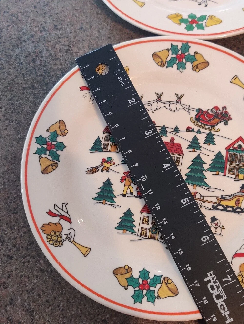 Jamestown Joy of Christmas Salad Dessert Plates 7 1/2